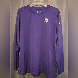 MN Vikings Nike Purple Long Sleeve Men's Shirt